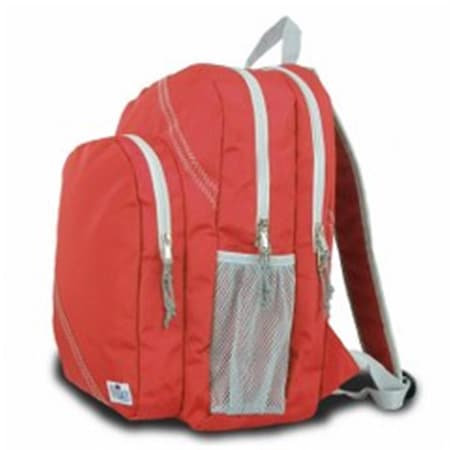 Sailor Bags 314-RG BackPack True Red with Grey Trim 314RG